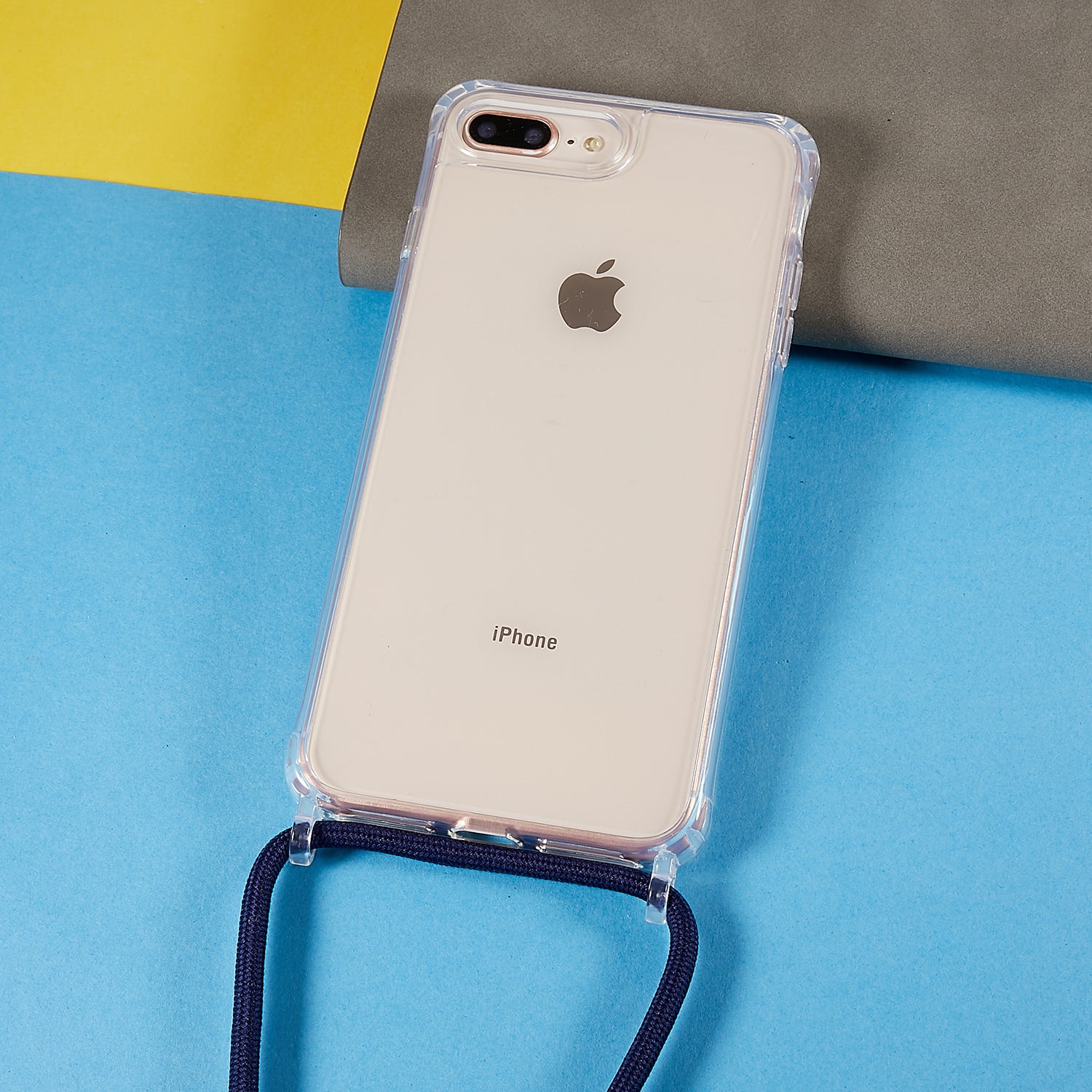 Back Case for iPhone 7 Plus 8 Plus 5.5 inch Clear Bump Proof TPU Acrylic Phone Cover with Lanyard Back Case for iPhone 7 Plus 8 Plus 5.5 inch Clear Bump Proof TPU Acrylic Phone Cover with Lanyard